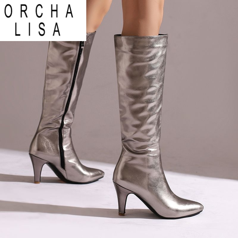 Zip Up Boots Short - ORCHA LISA 2024 Fashion Knee High