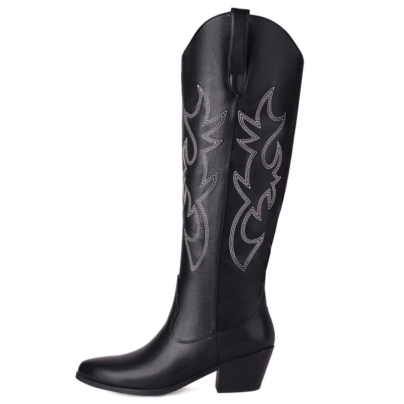 White Women's Knee High Boots  - огляд і ціна Women Shoes Size 7