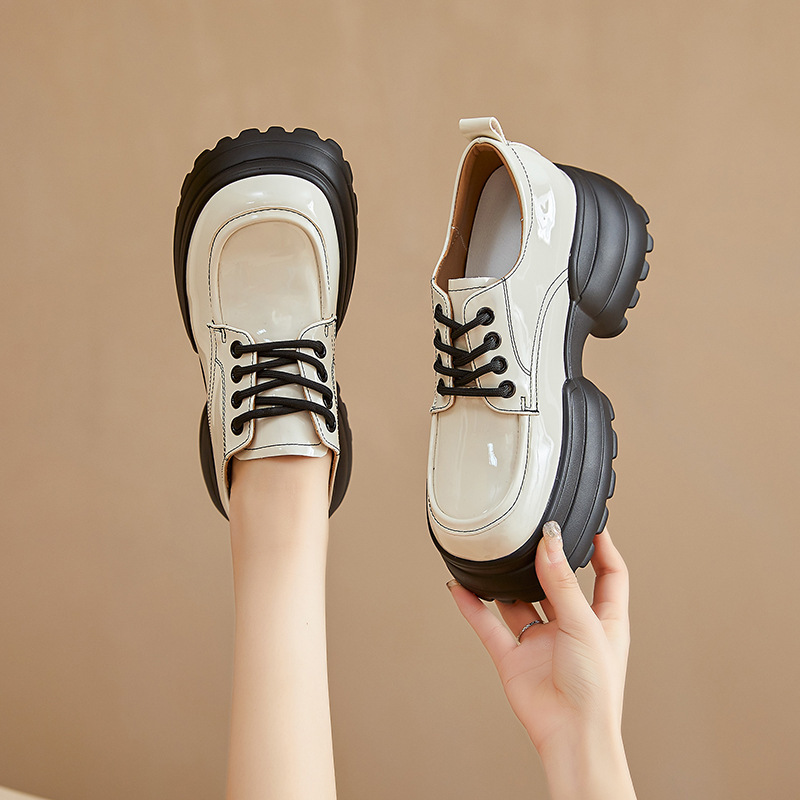 8cm Synthetic Patent Leather H - огляд і ціна Women Shoes Japanese Brand