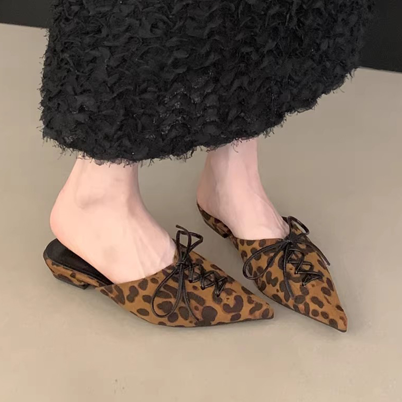 Leopard Women's Slippers Heele - огляд і ціна Women Shoes Size 7
