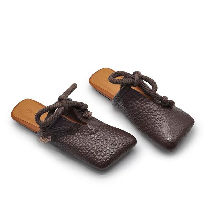 Square Toe Slippers Women Flat - огляд і ціна Women Shoes Size 7