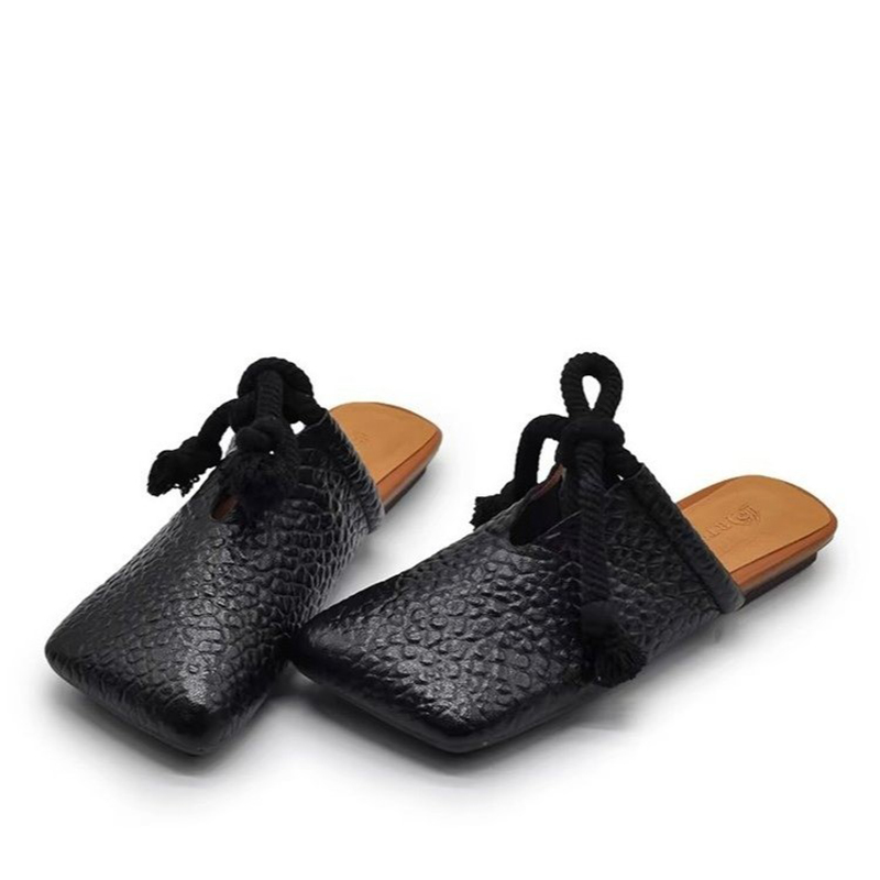 Square Toe Slippers Women Flat - огляд і ціна Women Shoes Size 7
