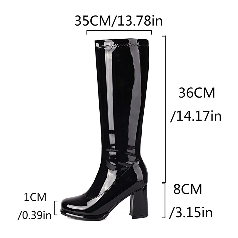 SIMLOVEYO Sexy Female Knee Boo - огляд і ціна Zip Up Boots Short