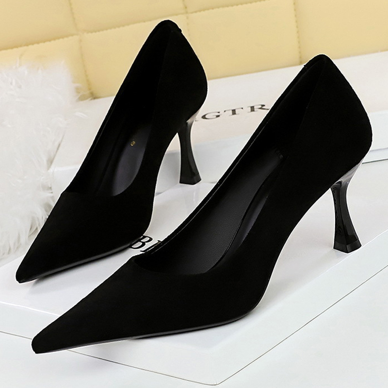 BIGTREE Shoes Suede Black Wome - огляд і ціна Women Shoes Size 7