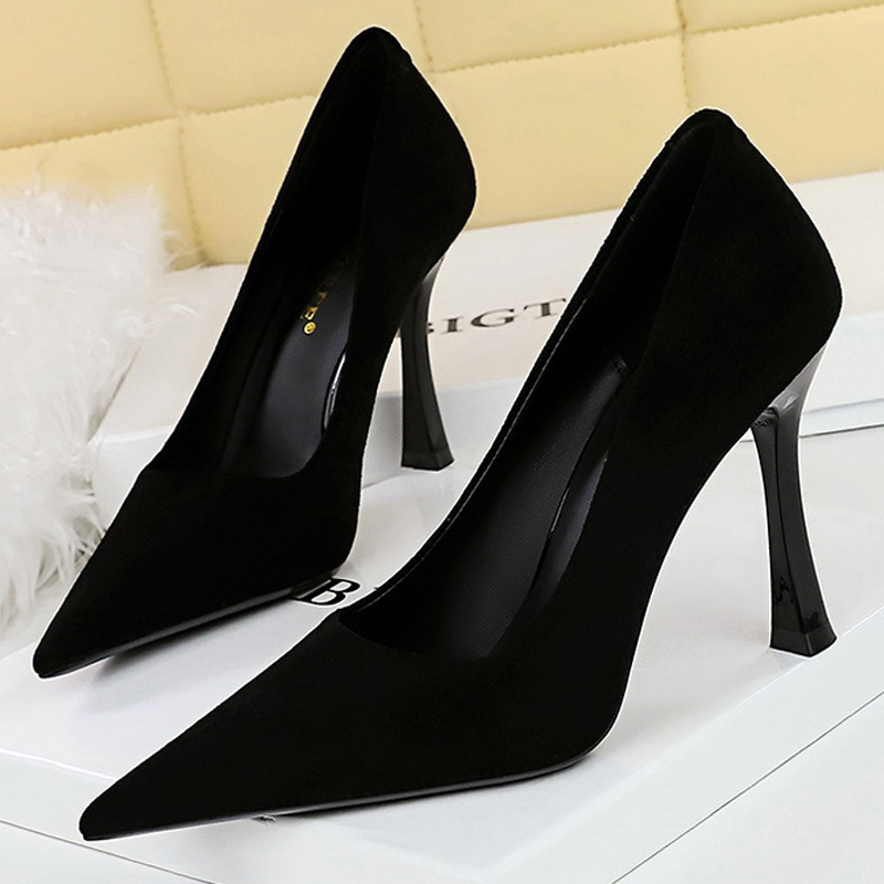 BIGTREE Shoes Suede Black Wome - огляд і ціна Women Shoes Size 7