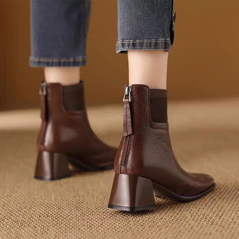 Women Sock Ankle Boots PU Leat - огляд і ціна Women Shoes Size 7