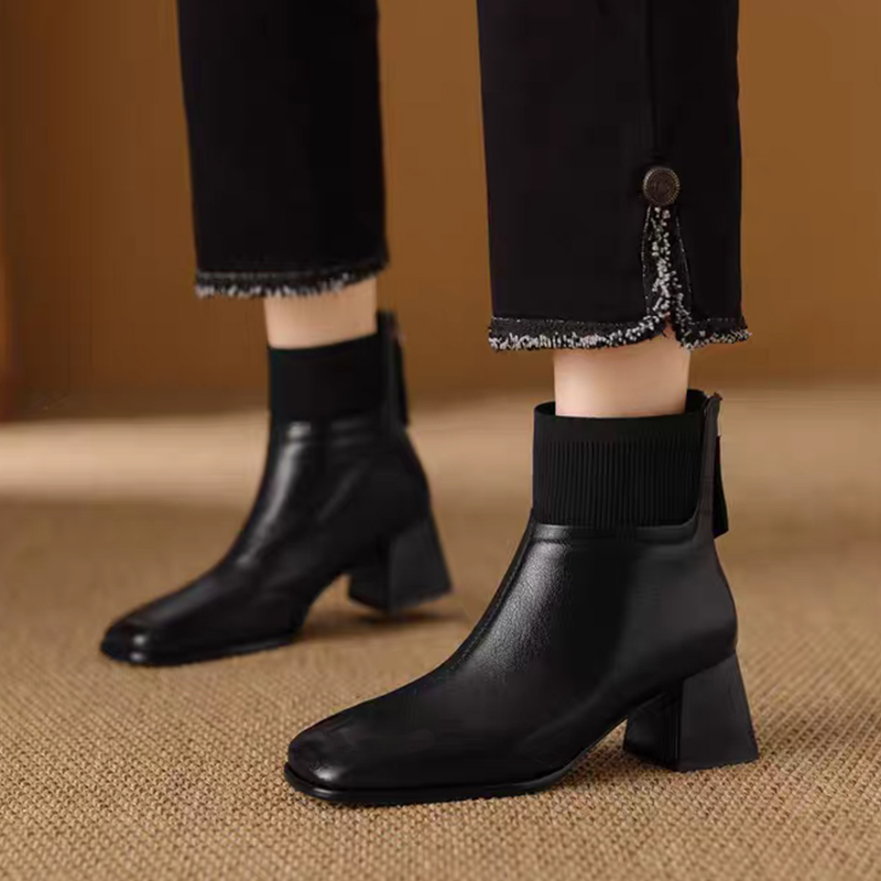 Women Sock Ankle Boots PU Leat - огляд і ціна Women Shoes Size 7