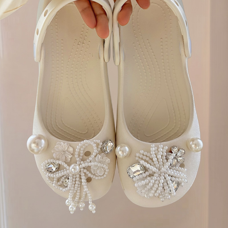 Elegant Pearl Bowknot Soft Sol - огляд і ціна Women Shoes Japanese Brand