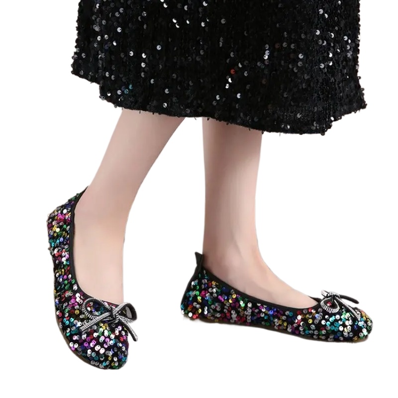 Spring New Round Toe Bowtie Fe - огляд і ціна Women Shoes Japanese Brand