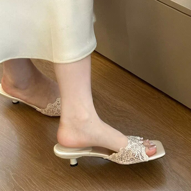Mesh Slippers Women High Heels - огляд і ціна Women Shoes Size 7